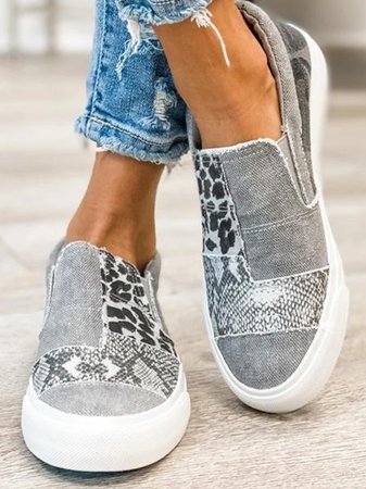 Como - Zapatillas Snug Patchwork