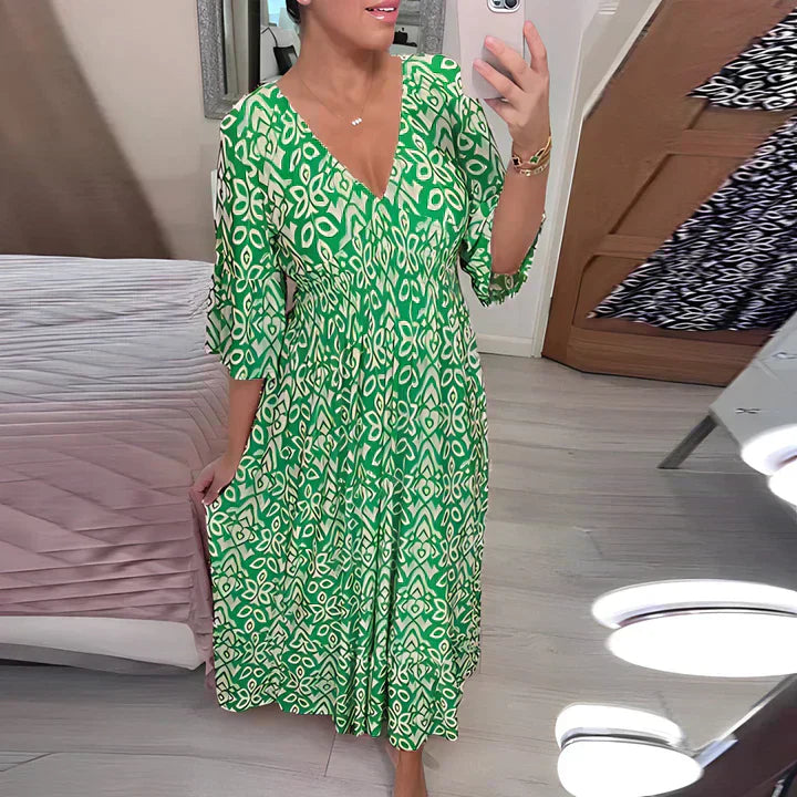 Frieda | Vestido de Verano Ligero con Escote en V