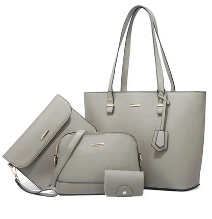 Ashby | Conjunto de bolso de mano y bandolera de cuero versátil de 3 piezas