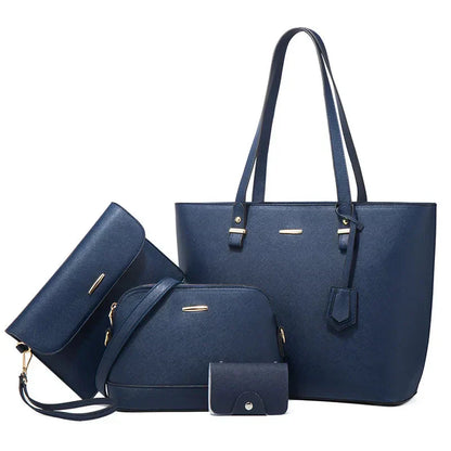 Ashby | Conjunto de bolso de mano y bandolera de cuero versátil de 3 piezas