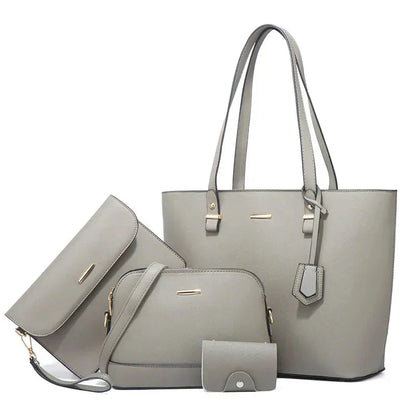 Ashby | Conjunto de bolso de mano y bandolera de cuero versátil de 3 piezas