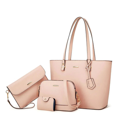Ashby | Conjunto de bolso de mano y bandolera de cuero versátil de 3 piezas