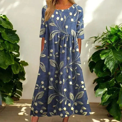 Ella | Vestido Midi Relajado