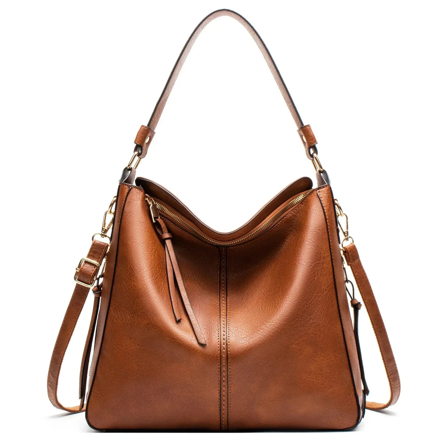 Bolso Hobo de Cuero