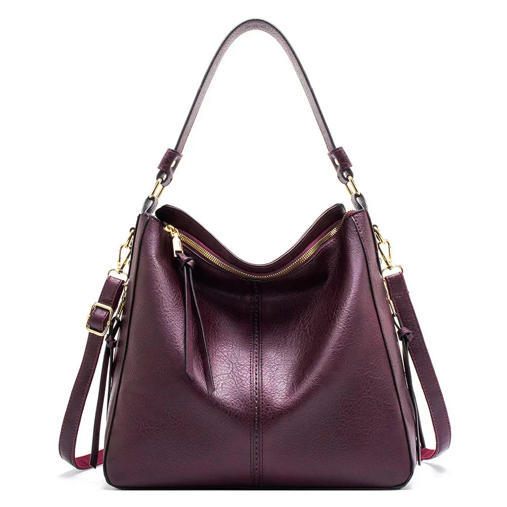 Bolso Hobo de Cuero