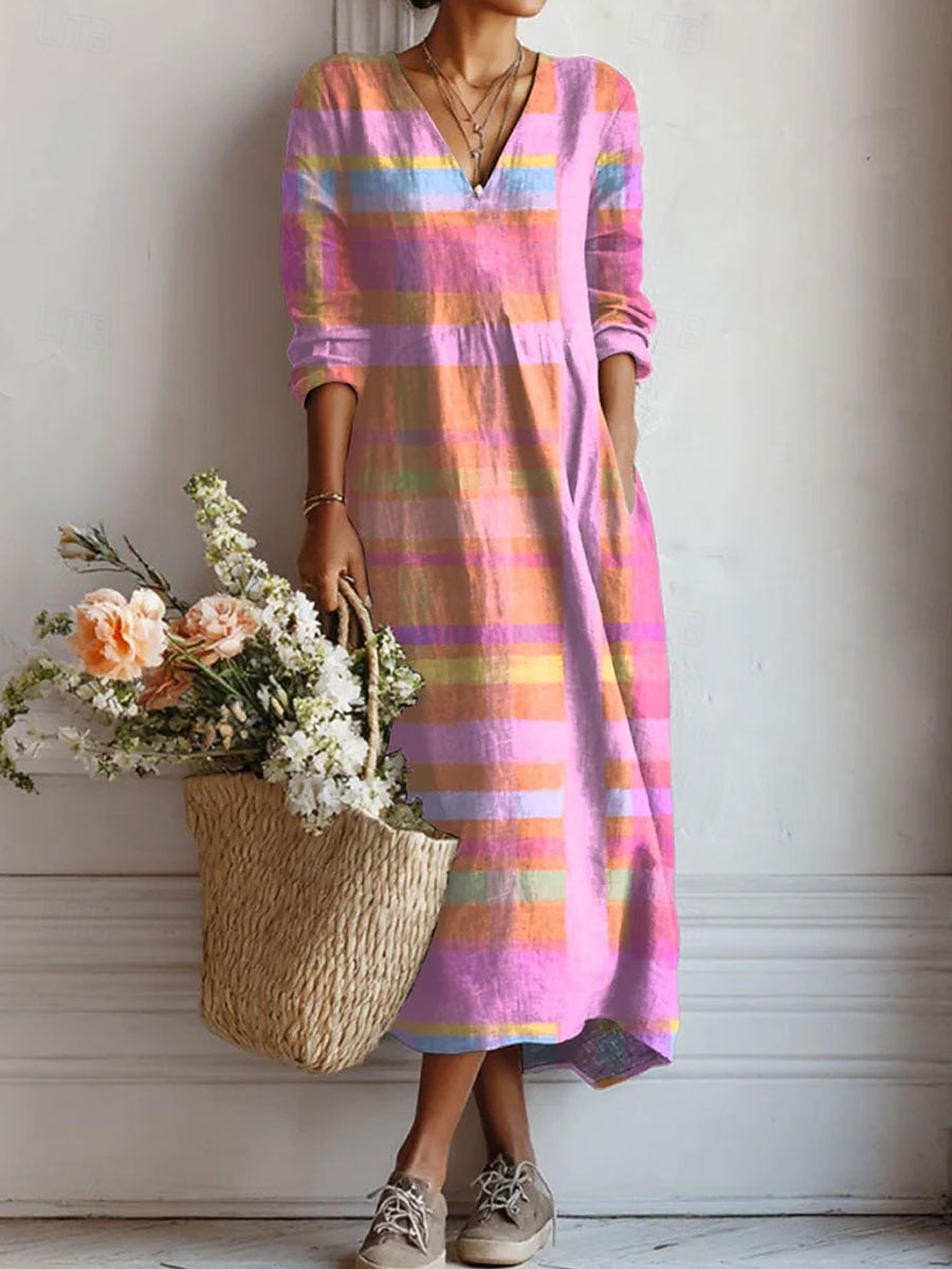Sara | Vestido Primaveral Elegante y Sin Esfuerzo