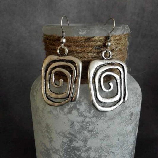 Avielle – Pendientes vintage con forma fluida