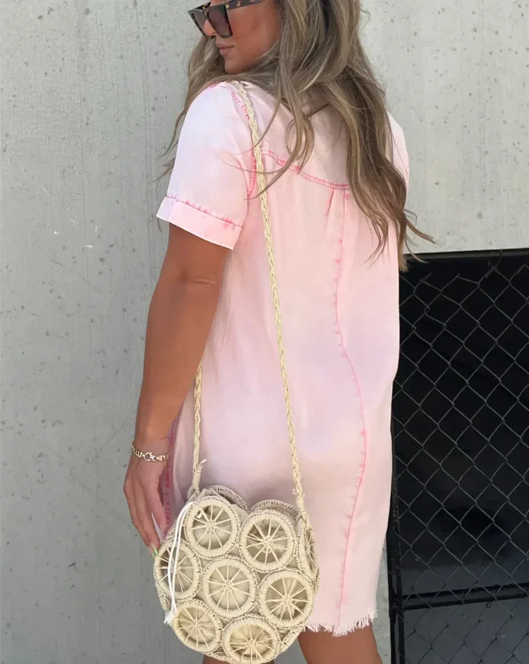 Vera - Vestido Camisero de Denim