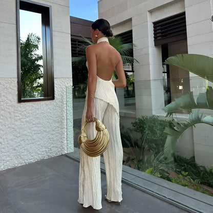 Luchie - Conjunto Halter Chic y Elegante