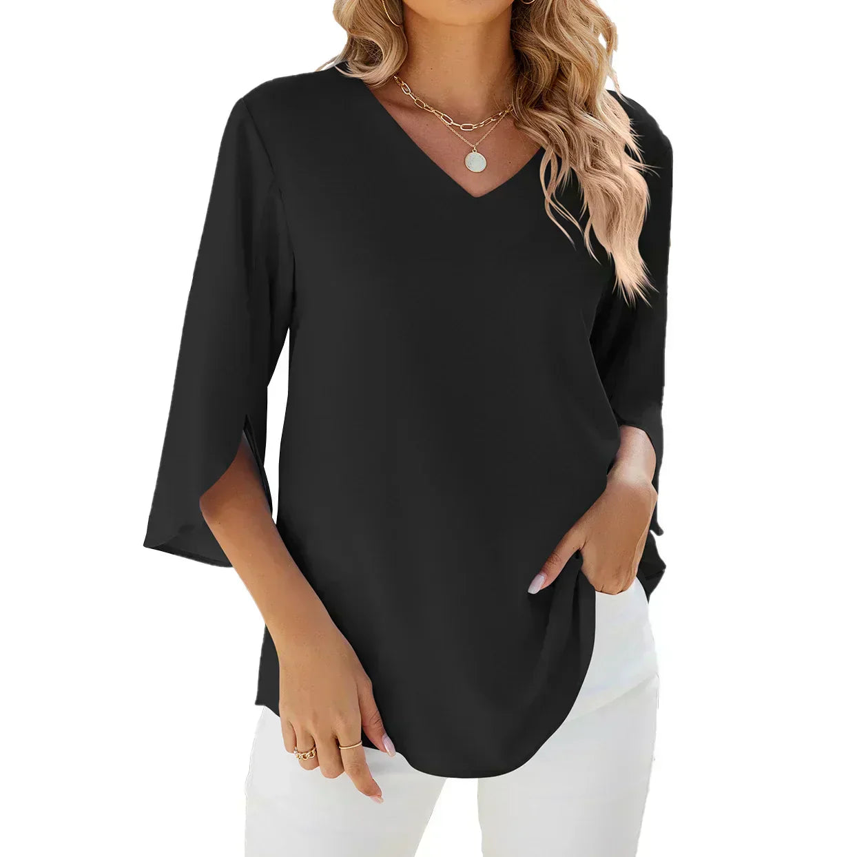 CARA - Blusa en V