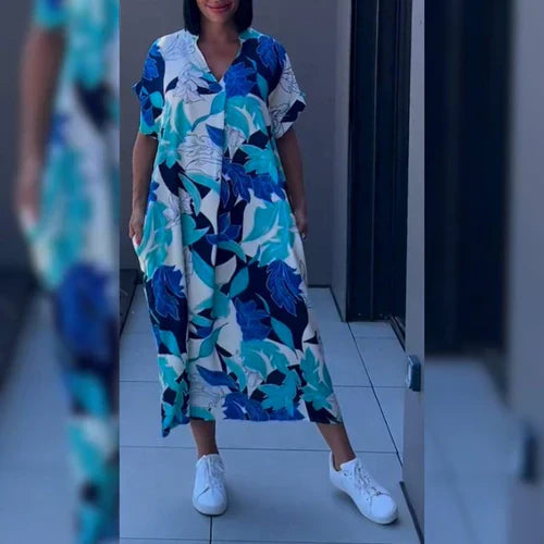 Elena™ – Vestido Floral Elegante