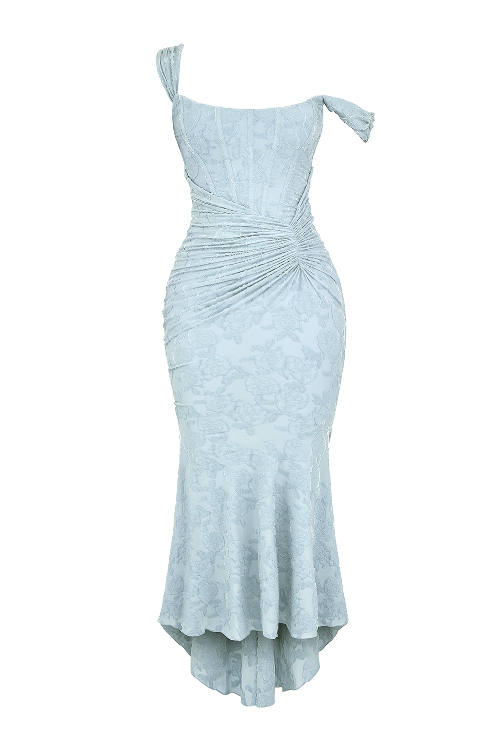 Dove - Vestido Maxi de Encaje Elegante y Ajustado