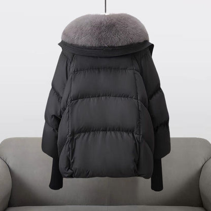 Aurora™ | Chaqueta Glam en Pluma Real