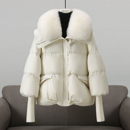 Aurora™ | Chaqueta Glam en Pluma Real