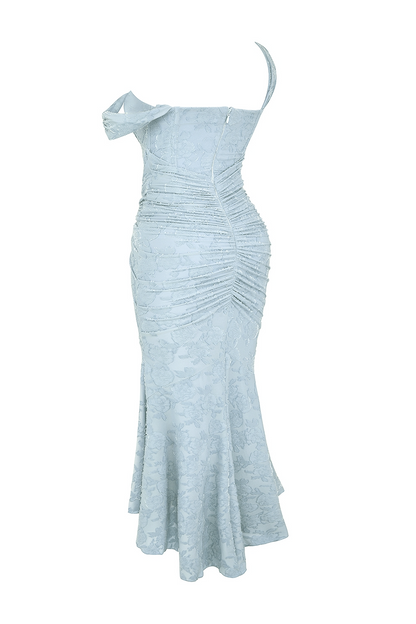 Dove - Vestido Maxi de Encaje Elegante y Ajustado
