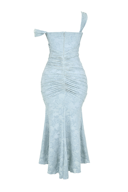Dove - Vestido Maxi de Encaje Elegante y Ajustado