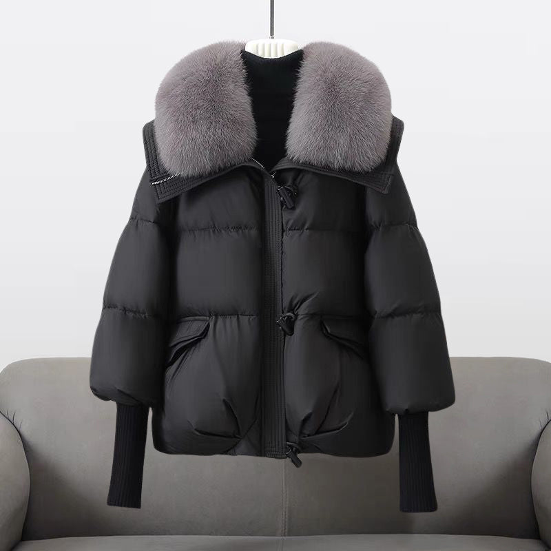 Aurora™ | Chaqueta Glam en Pluma Real