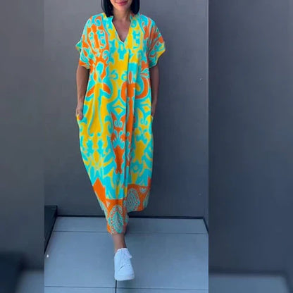 Elena™ – Vestido Floral Elegante