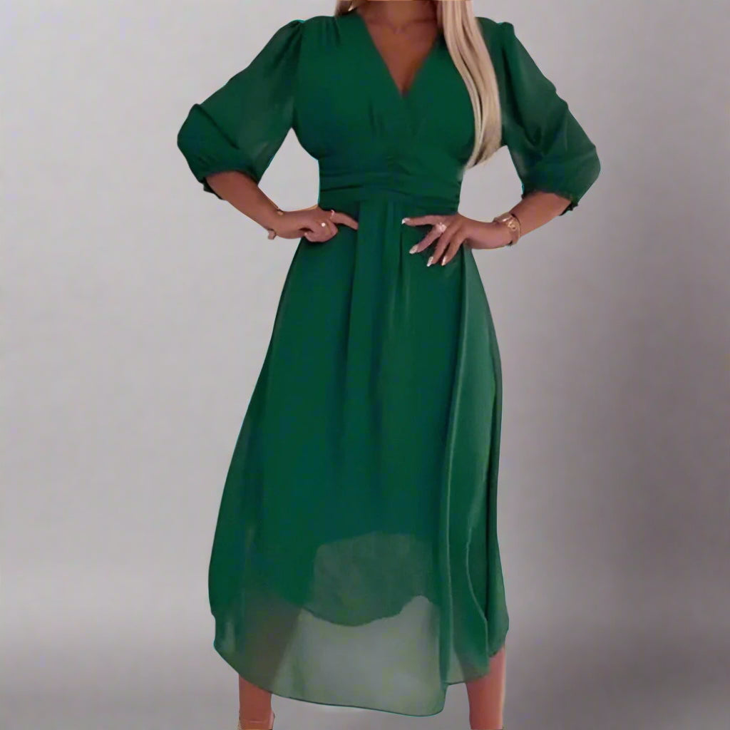 Stefanie | Vestido Envolvente Chic para un Ajuste Ideal