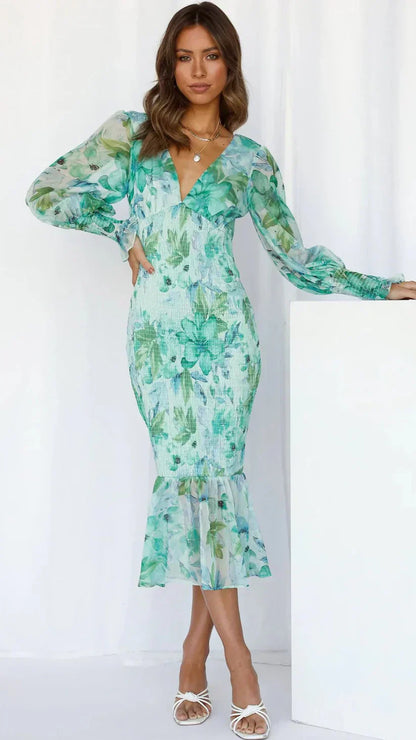 Reagan | Impresionante Vestido Floral