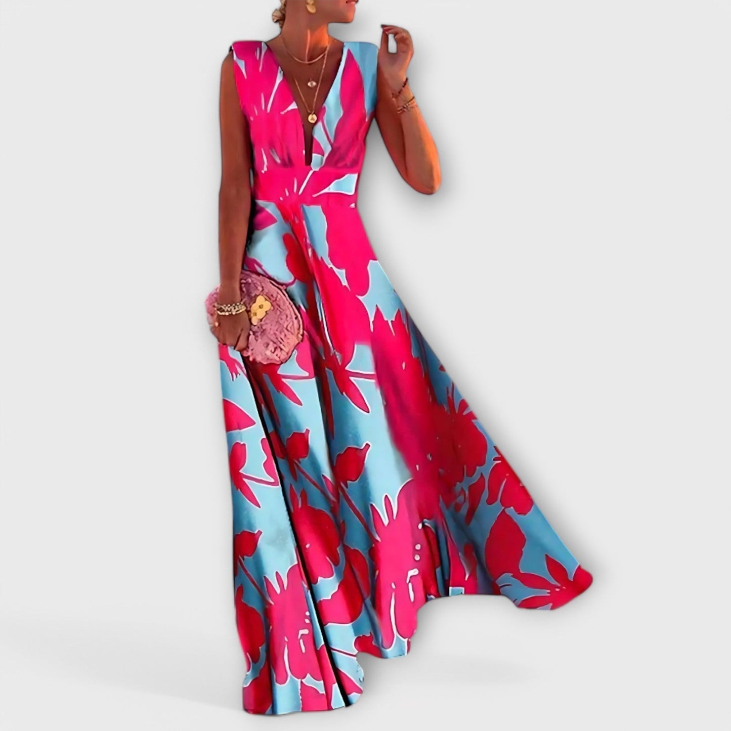 Vestido Elegante Sin Mangas para Mujeres