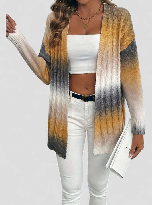 Cárdigan de Gradiente Plush Elegancia