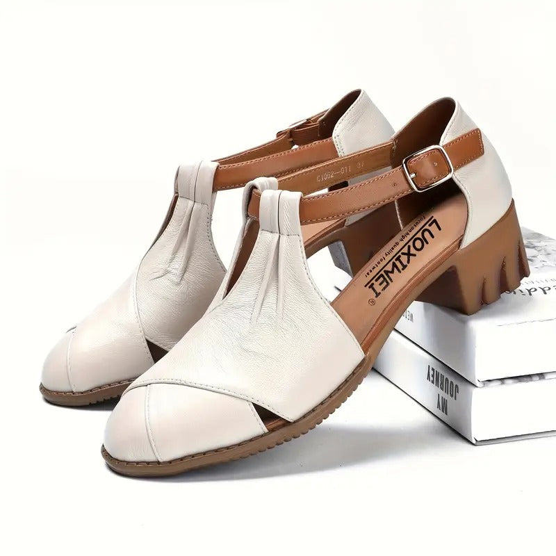 Bionda - Sandalias Chic en Tinta Unita Mate