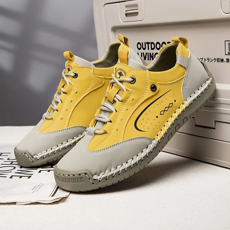 Dafne - Zapatillas cómodas de piel