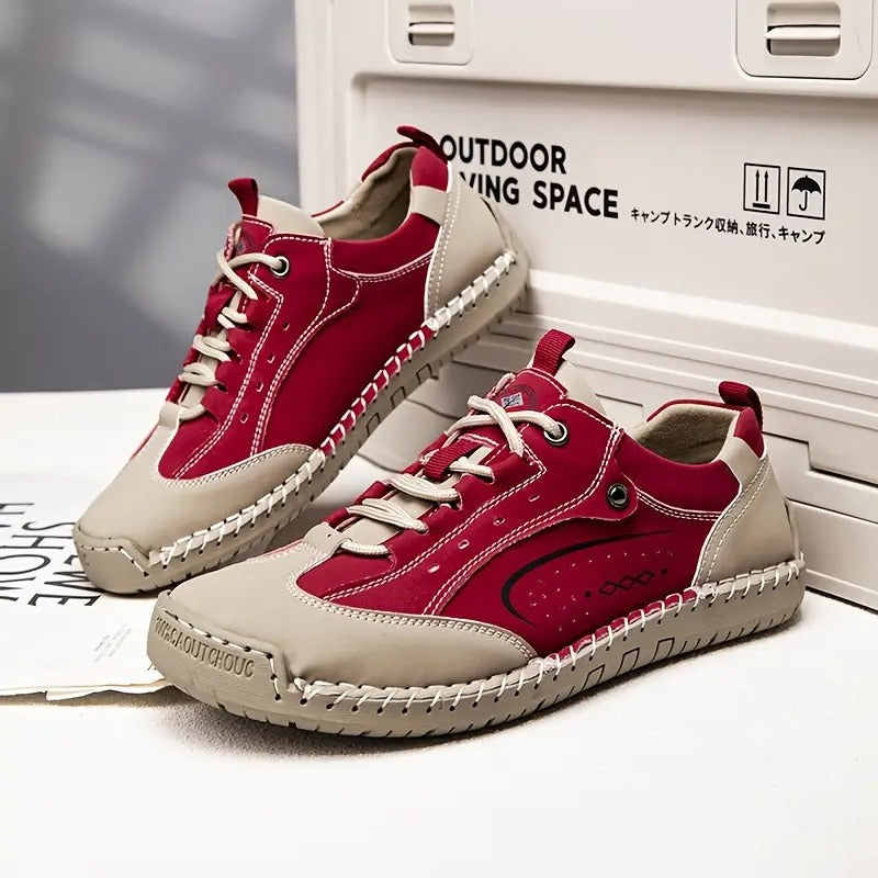 Dafne - Zapatillas cómodas de piel