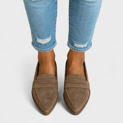 Cari - Mocasines ortopédicos de piel