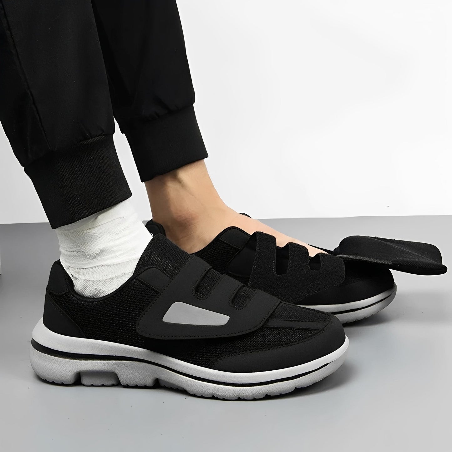 Justin - Zapatos elegantes con suela blanca para mujeres