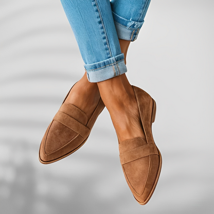 Théa - Zapatos casuales de cuero para mujeres