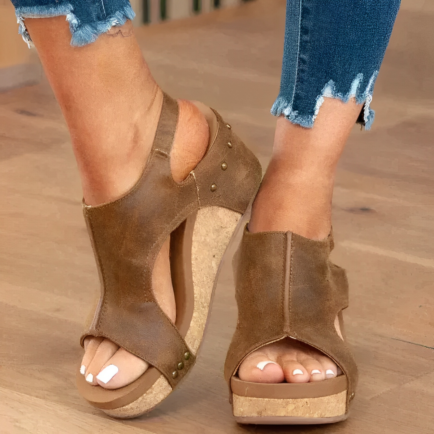 Marlene – Sandalias Ortopédicas de Cuero