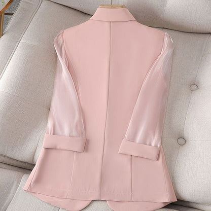JOLINDE I BLAZER ELEGANTE CON MANGAS DE ENCJE