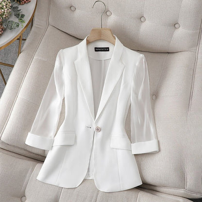 JOLINDE I BLAZER ELEGANTE CON MANGAS DE ENCJE