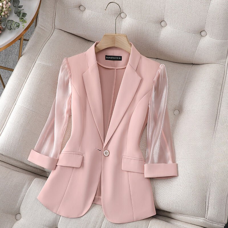 JOLINDE I BLAZER ELEGANTE CON MANGAS DE ENCJE