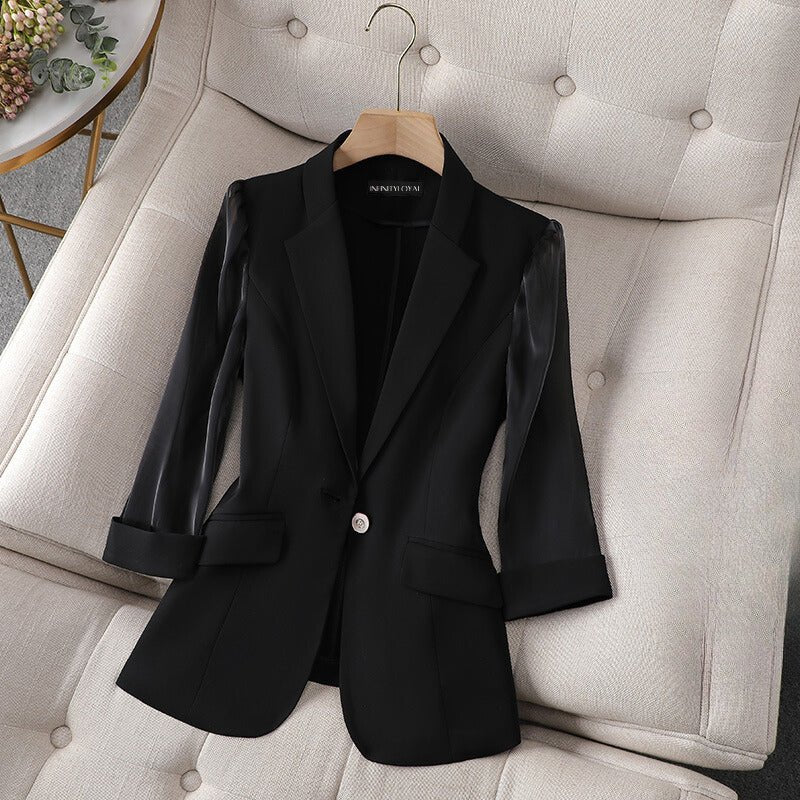 JOLINDE I BLAZER ELEGANTE CON MANGAS DE ENCJE