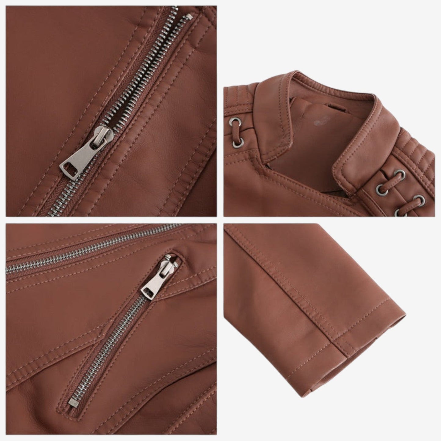 Fleur™ Chaqueta de Moto Corto