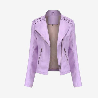 Fleur™ Chaqueta de Moto Corto