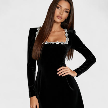 Vestido de Noche Brillante - Elegancia Atemporal