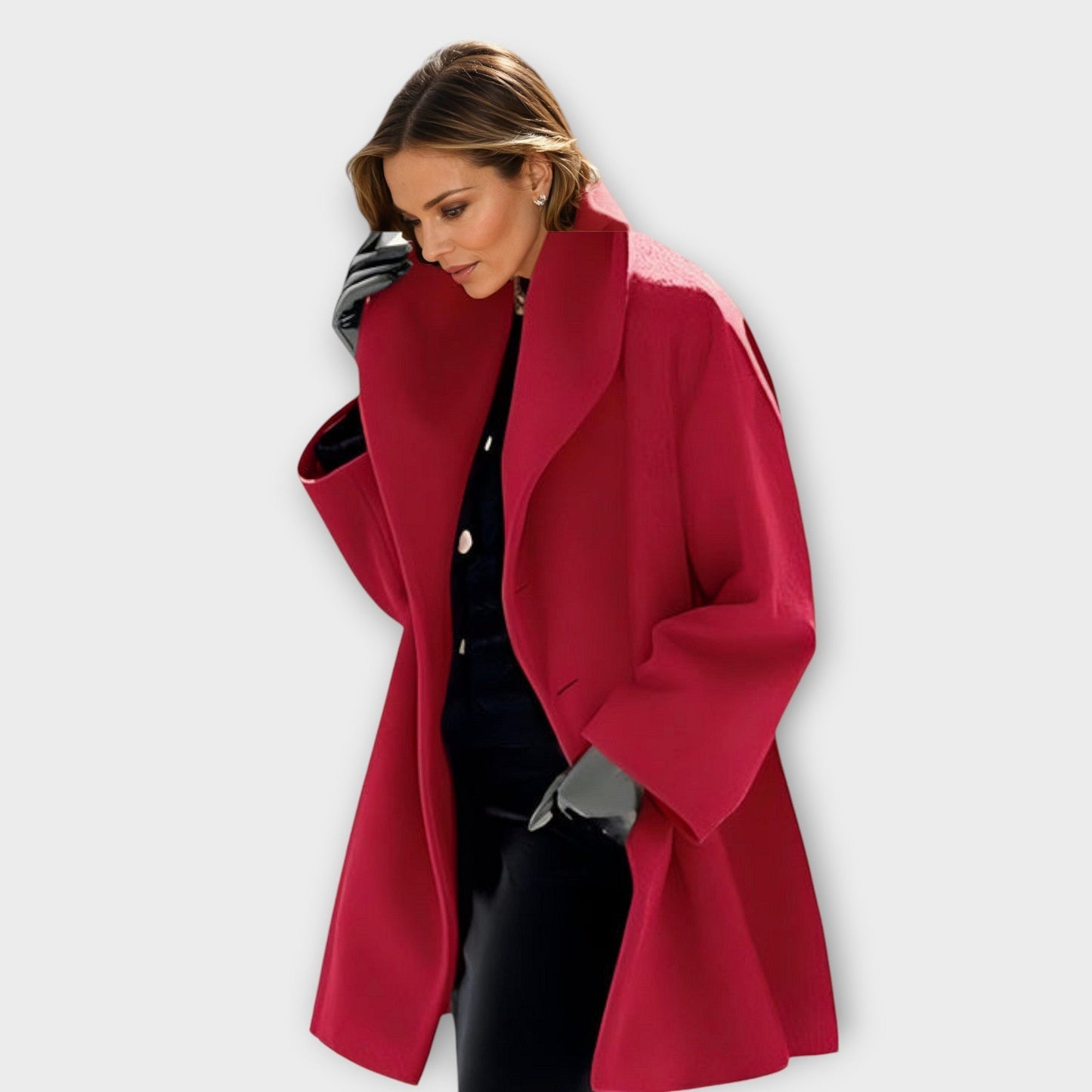 Emma™ | Chaqueta de Lana de Lujo a Prueba de Viento