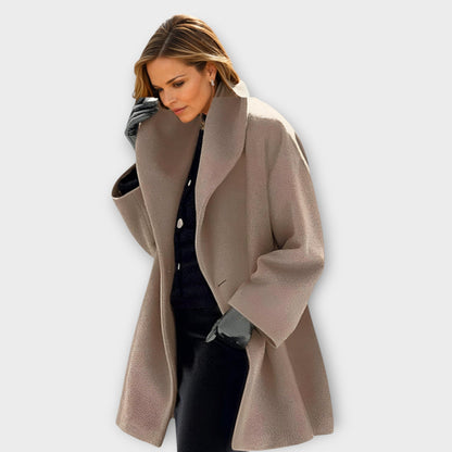Emma™ | Chaqueta de Lana de Lujo a Prueba de Viento