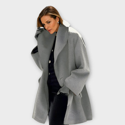 Emma™ | Chaqueta de Lana de Lujo a Prueba de Viento