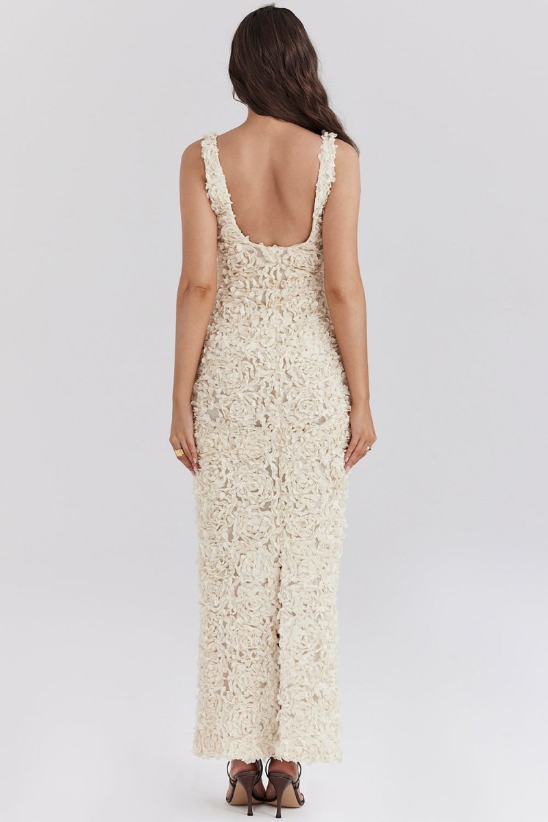 HAILEY - VESTIDO INSPIRADO EN PÉTALOS CON ESTILO GRACIOSO