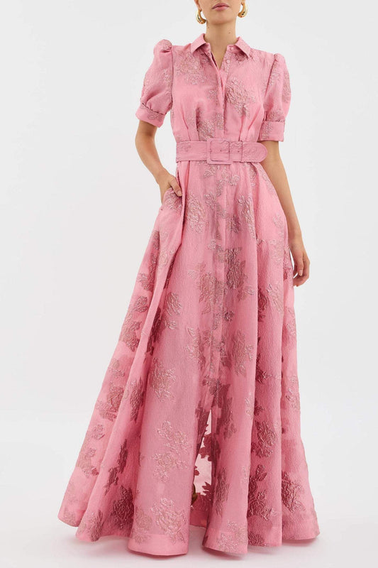 CAMILLA – VESTIDO MAXI ELEGANTE CON FLORES