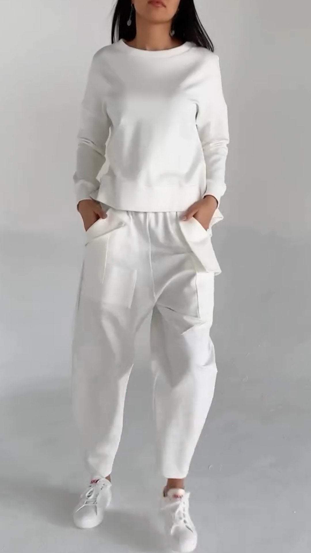 RUE – CONJUNTO COMPLETO MINIMALISTA RELAJADO EN DOS PIEZAS