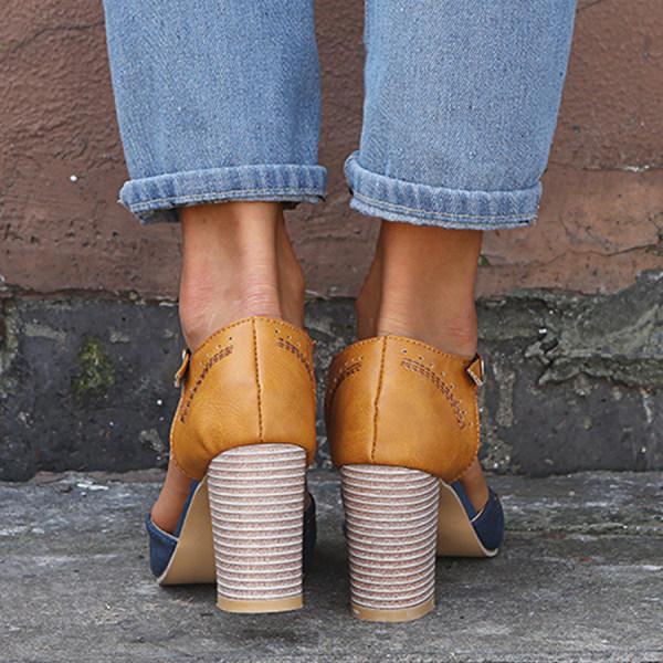 Clarina - Zapatos elegantes con tacón bloque
