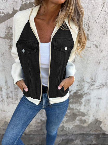 Audrey - Chaqueta de Denim Clásica Versátil