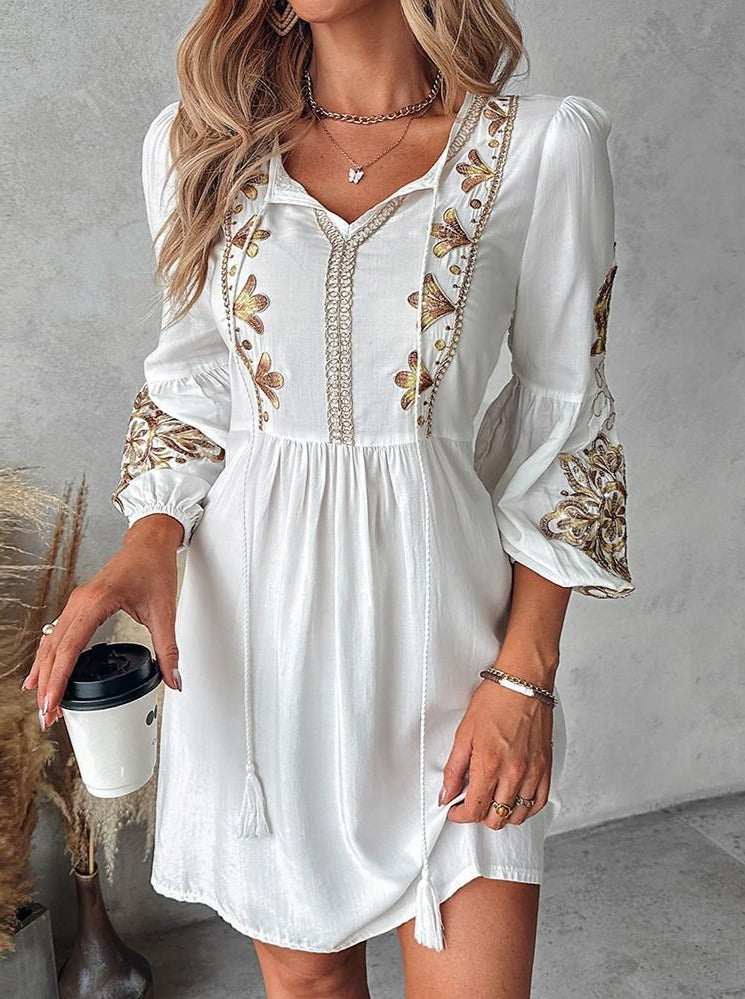 Velissa - Vestido Midi Boho para Mujeres