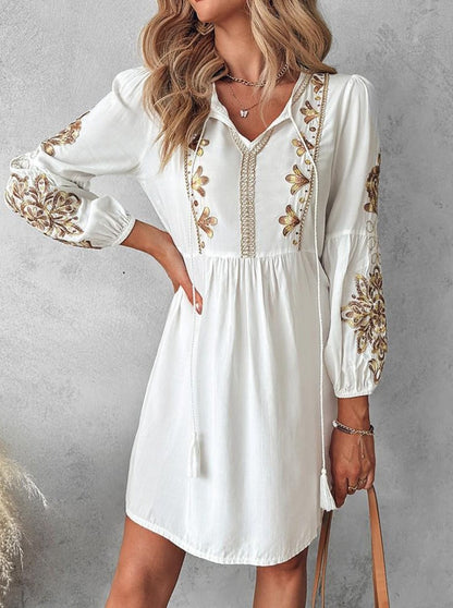 Velissa - Vestido Midi Boho para Mujeres